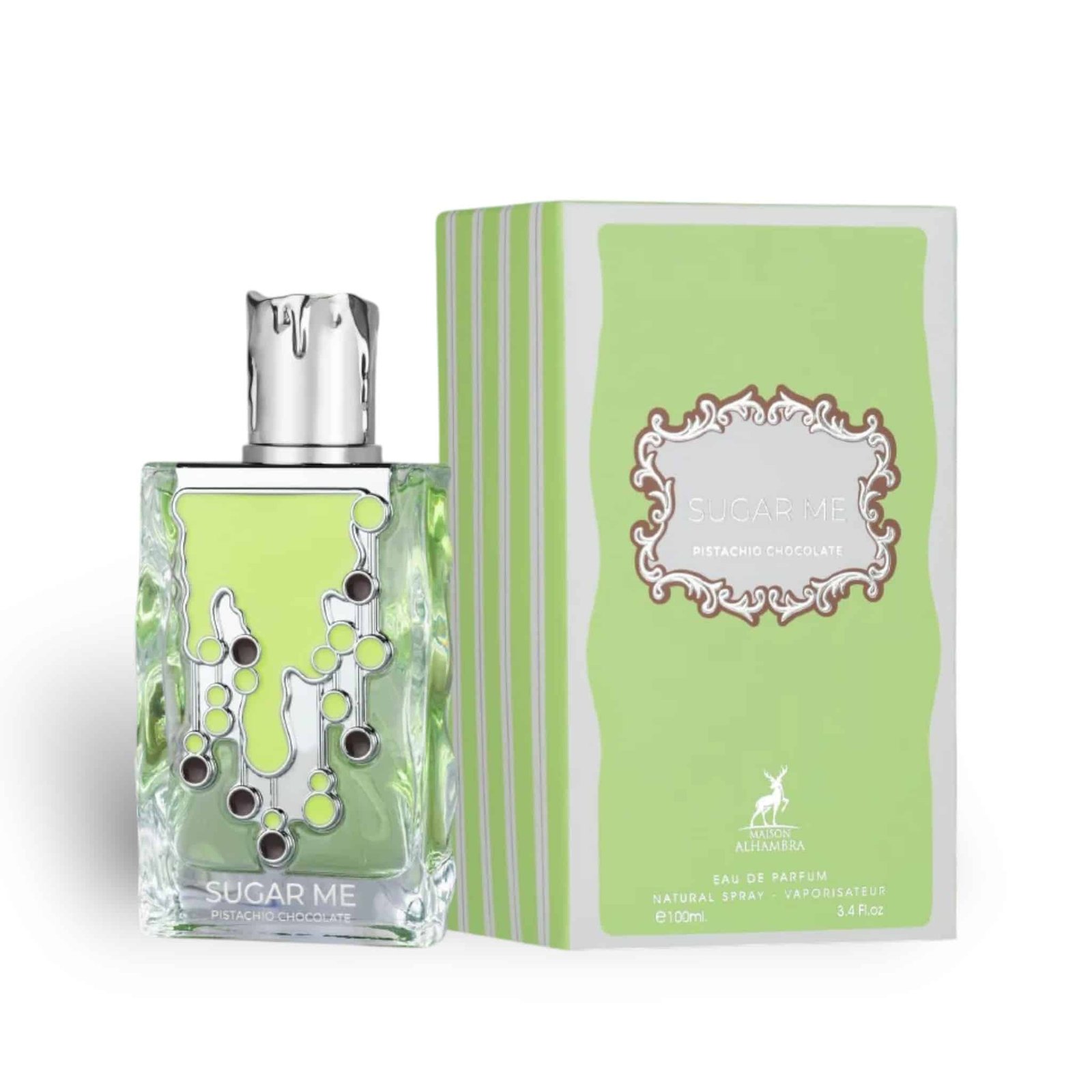 Maison alhambra sugar me pistachio chocolate eau de parfum unisex | 100 ml